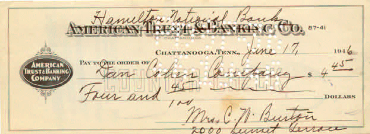 American Trust Bank Co 6-17-1946